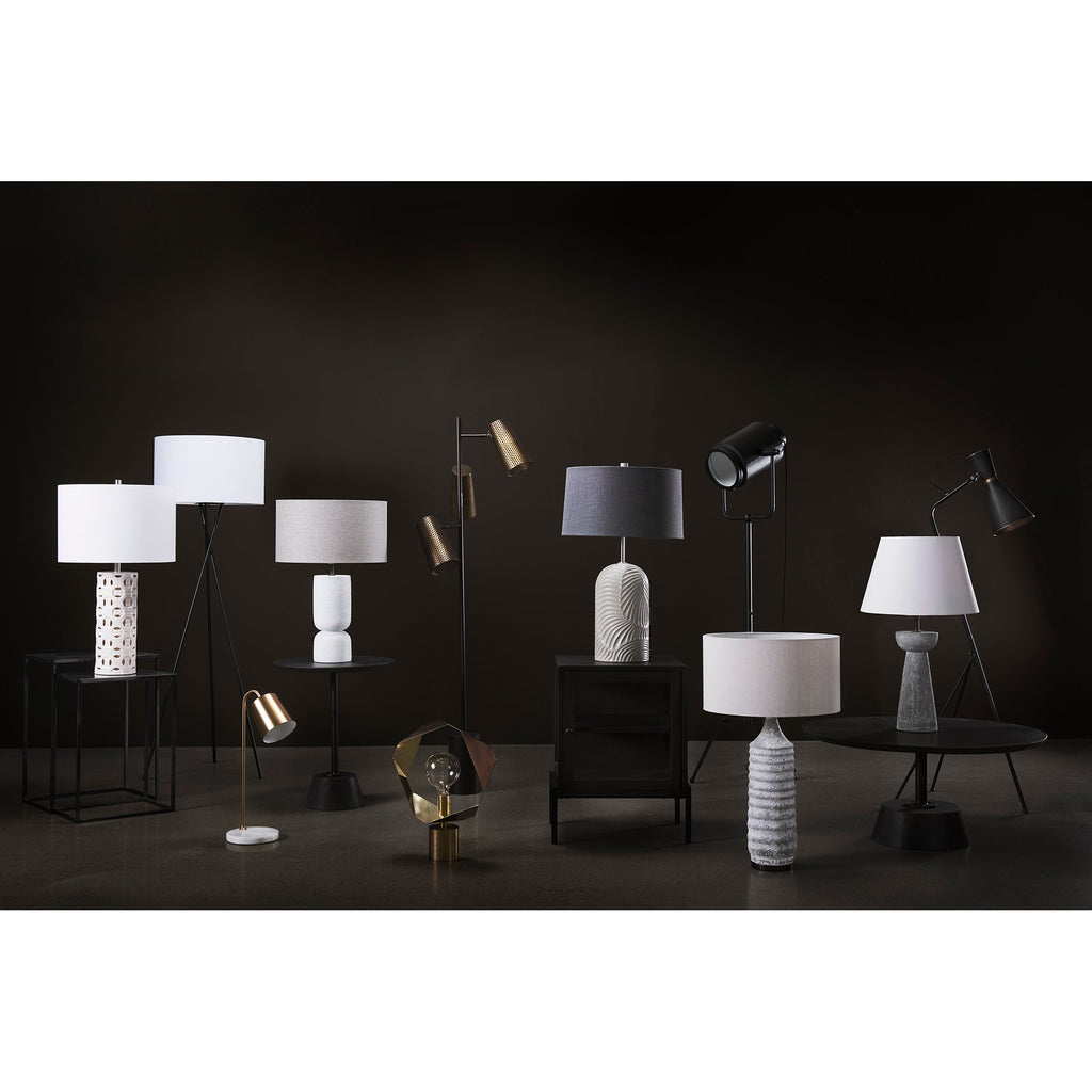 Quinn Table Lamp, Navy