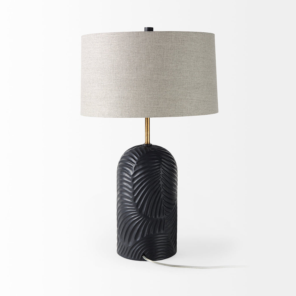Quinn Table Lamp, Navy