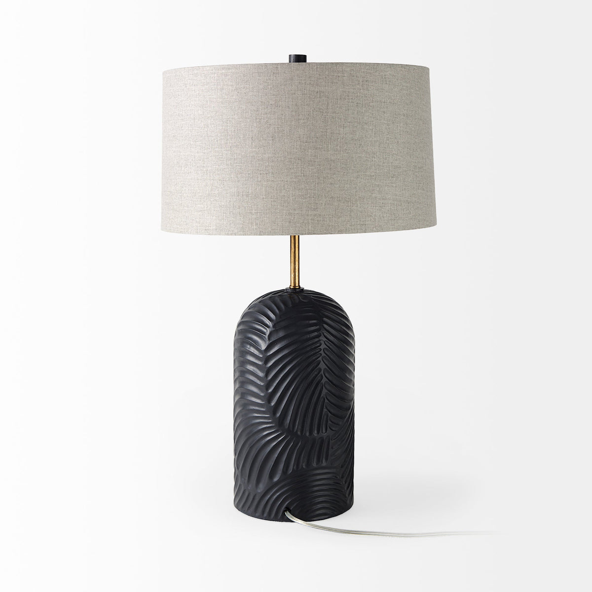 Quinn Table Lamp, Navy