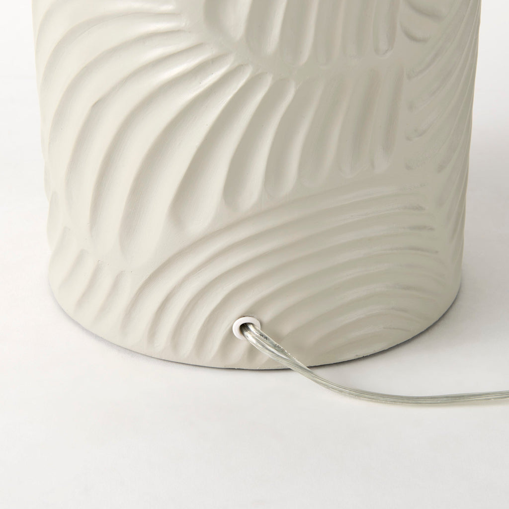 Quinn Table Lamp, Beige