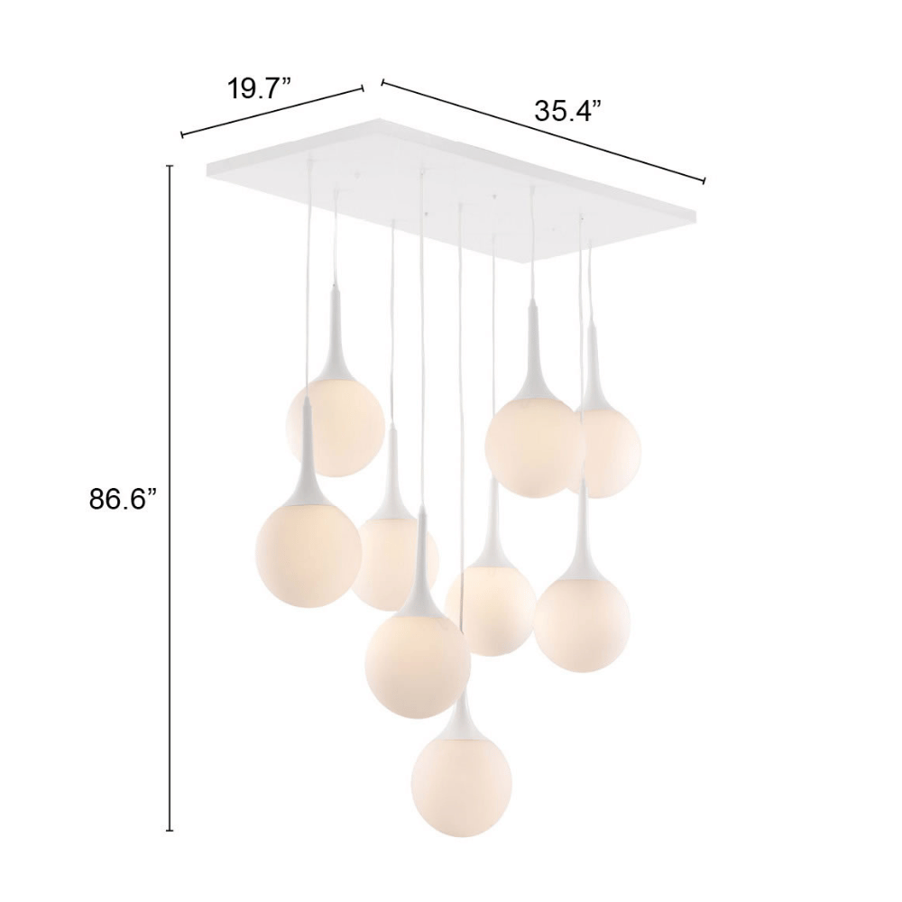 Epsilon Ceiling Lamp White