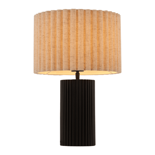 Aurora Table Lamp Beige & Black