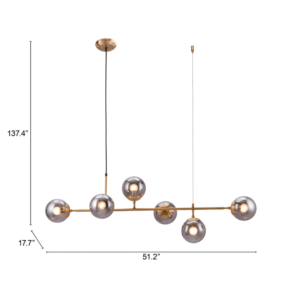 Gisela Ceiling Lamp Brass