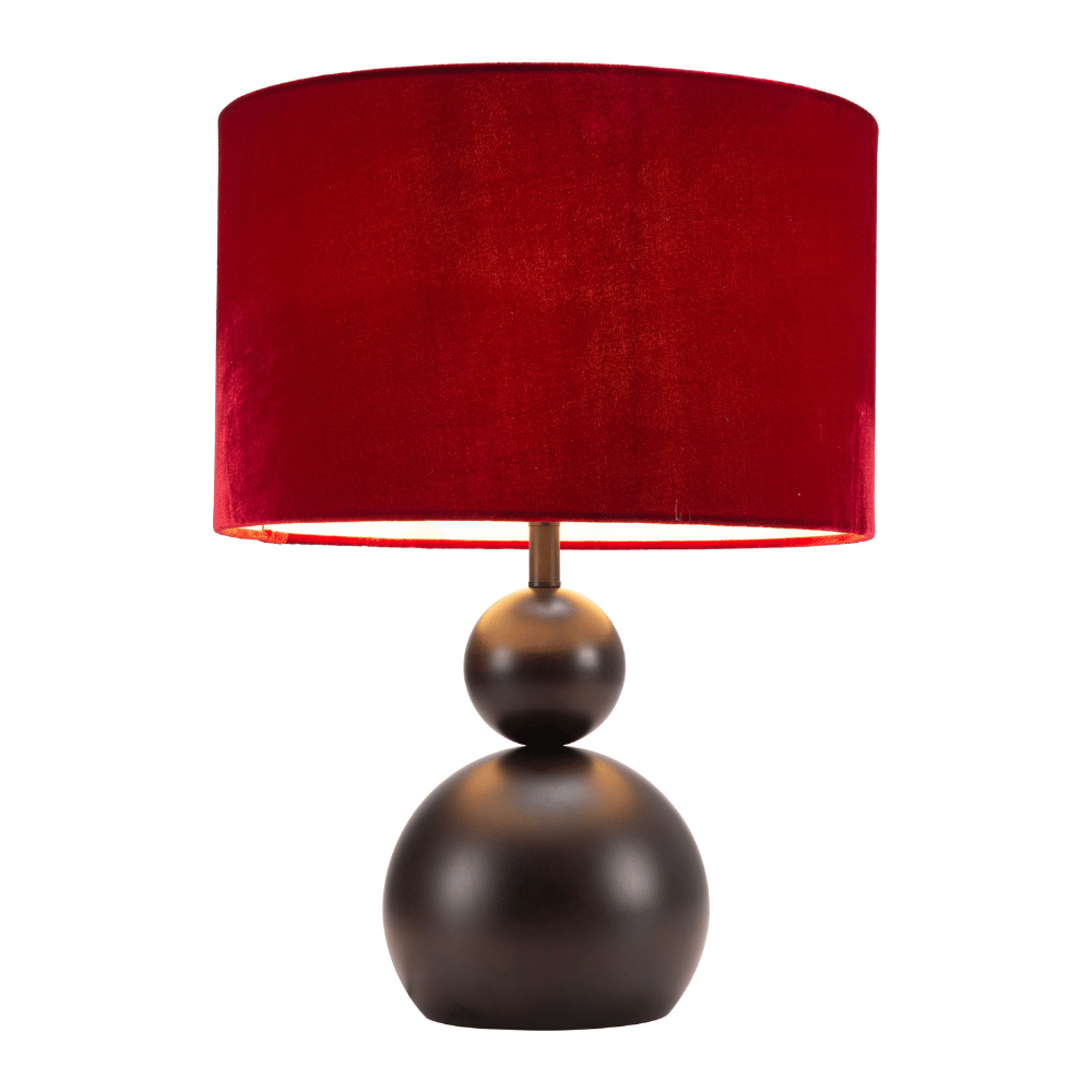 Shobu Table Lamp Red