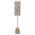 Buff Floor Lamp Taupe