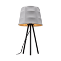 Mozzi Table Lamp Gray & Black