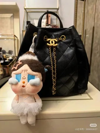 25B Medium Caviar Leather Backpack 136724