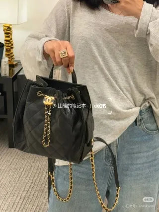25B Medium Caviar Leather Backpack 136724
