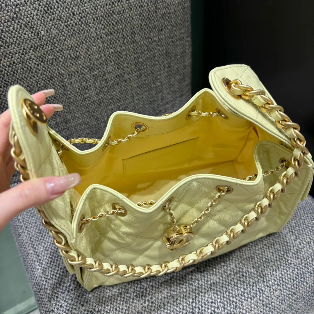 25c Runway Hippie Hobo Shoulder Bag Yellow 139899