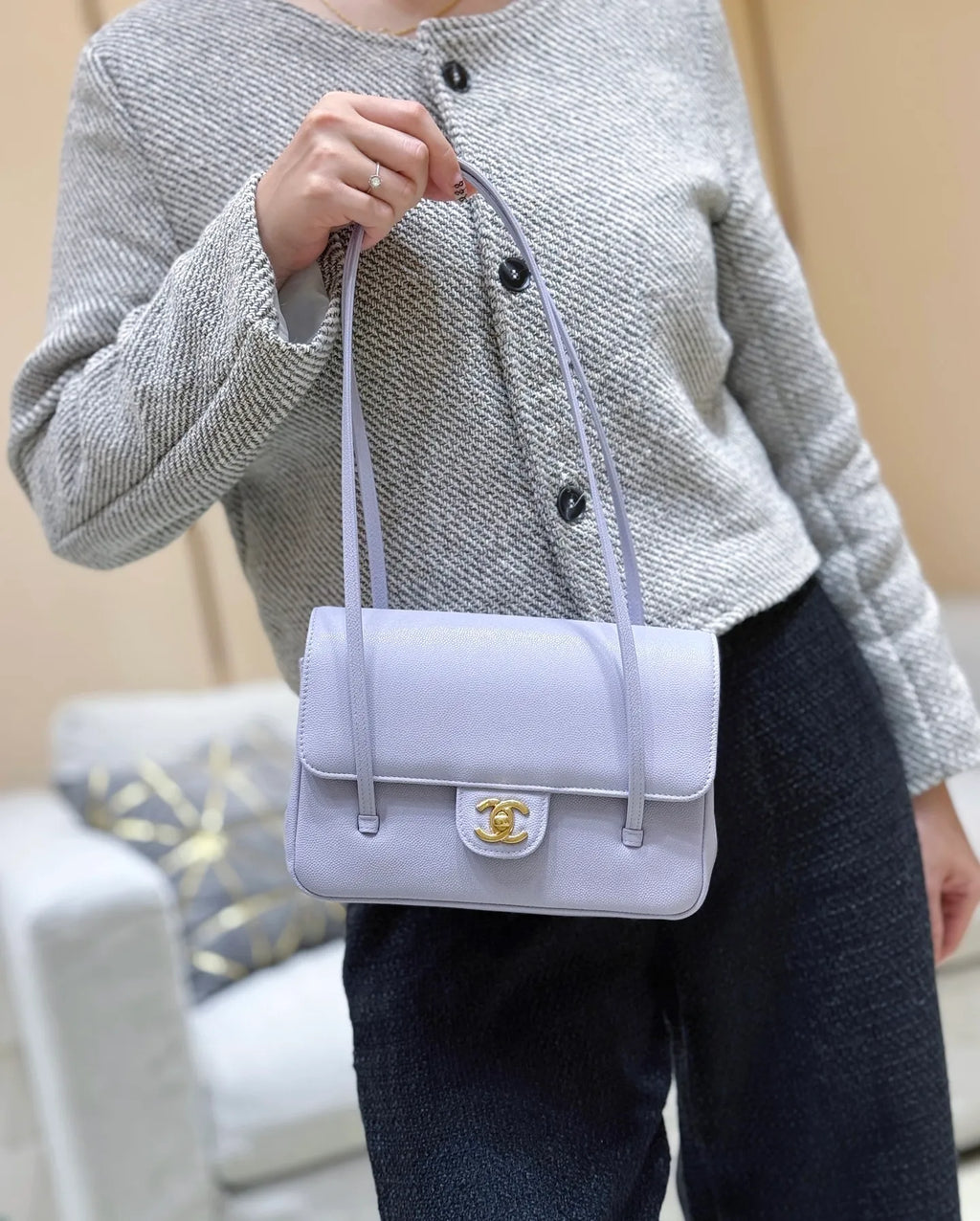 26P Small Flap Bag AS6130