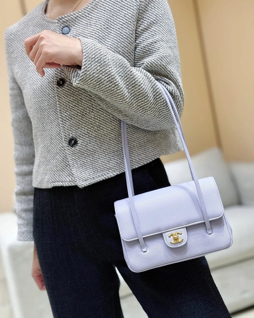 26P Small Flap Bag AS6130