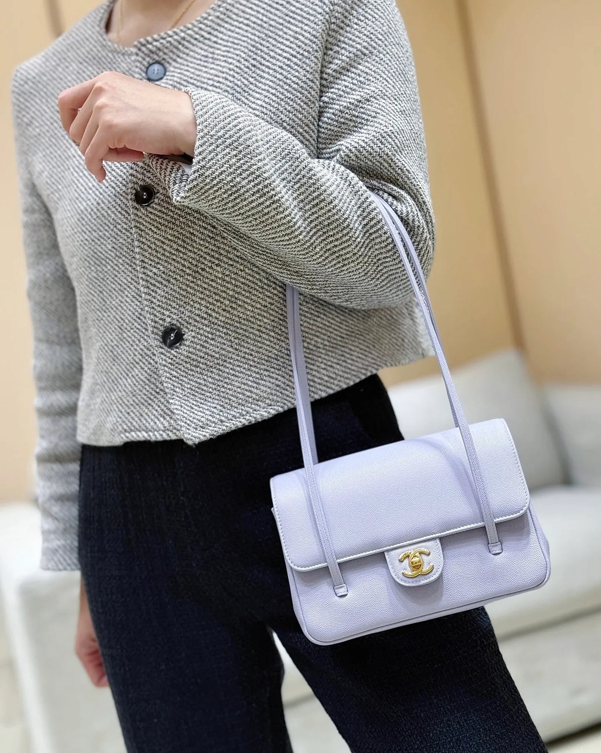 26P Small Flap Bag AS6130
