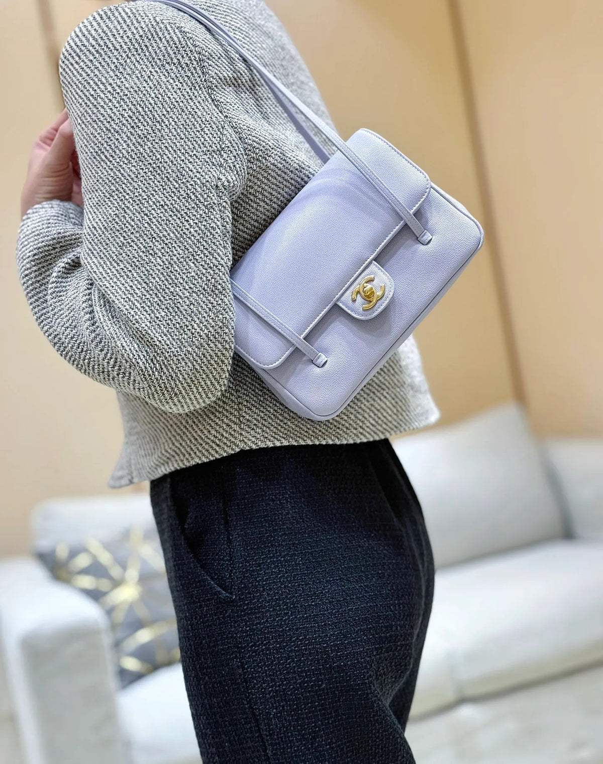 26P Small Flap Bag AS6130