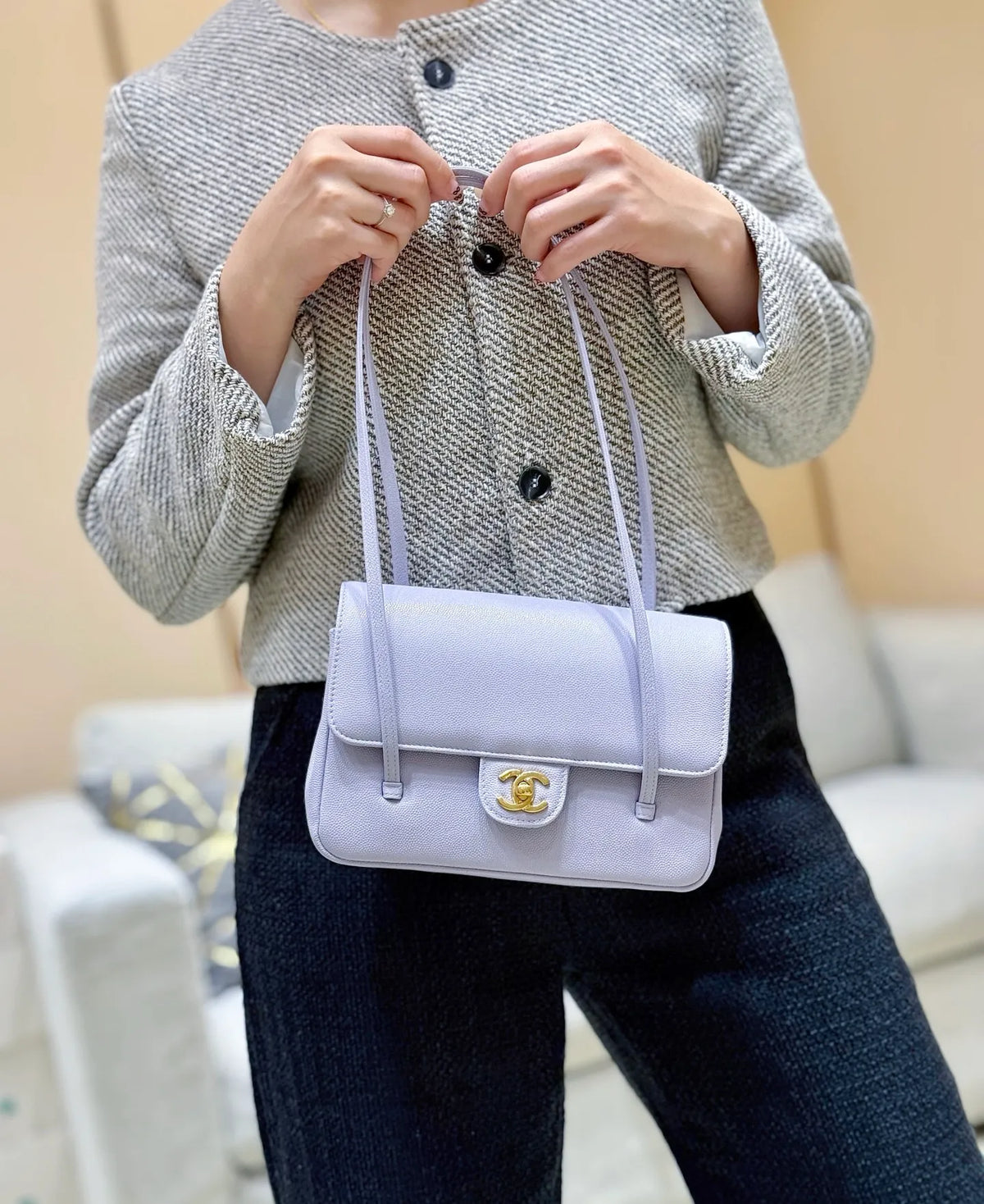26P Small Flap Bag AS6130