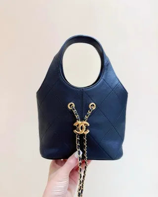 26S Calfskin Basket Hobo Bag 230502501280