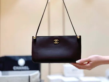 26S Calfskin Minimalist Hobo Underarm Bag 325002501380