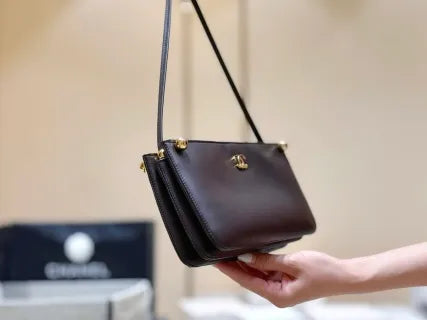 26S Calfskin Minimalist Hobo Underarm Bag 325002501380