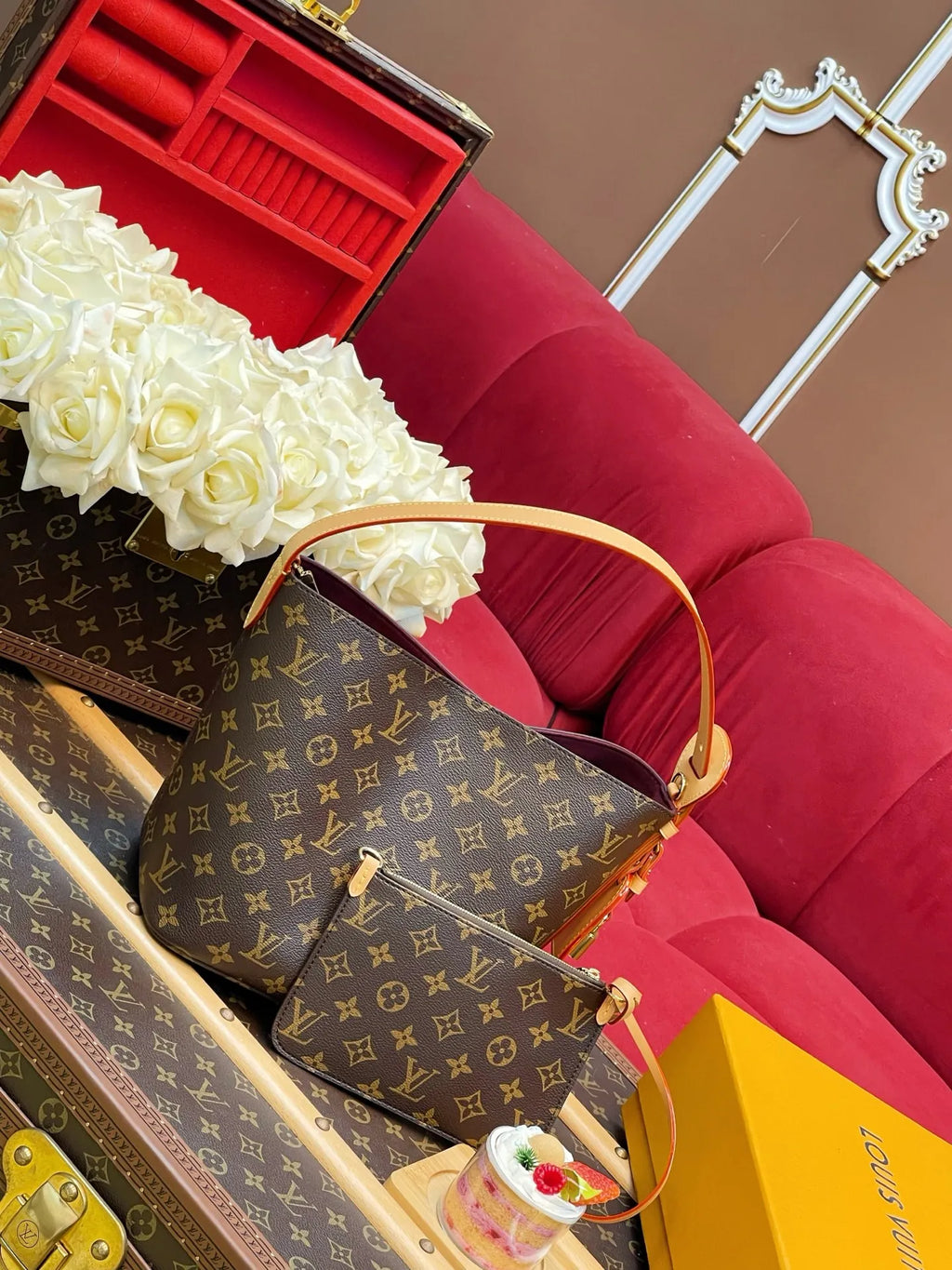 All In Monogram Canvas 8.3 in Handbag M29628