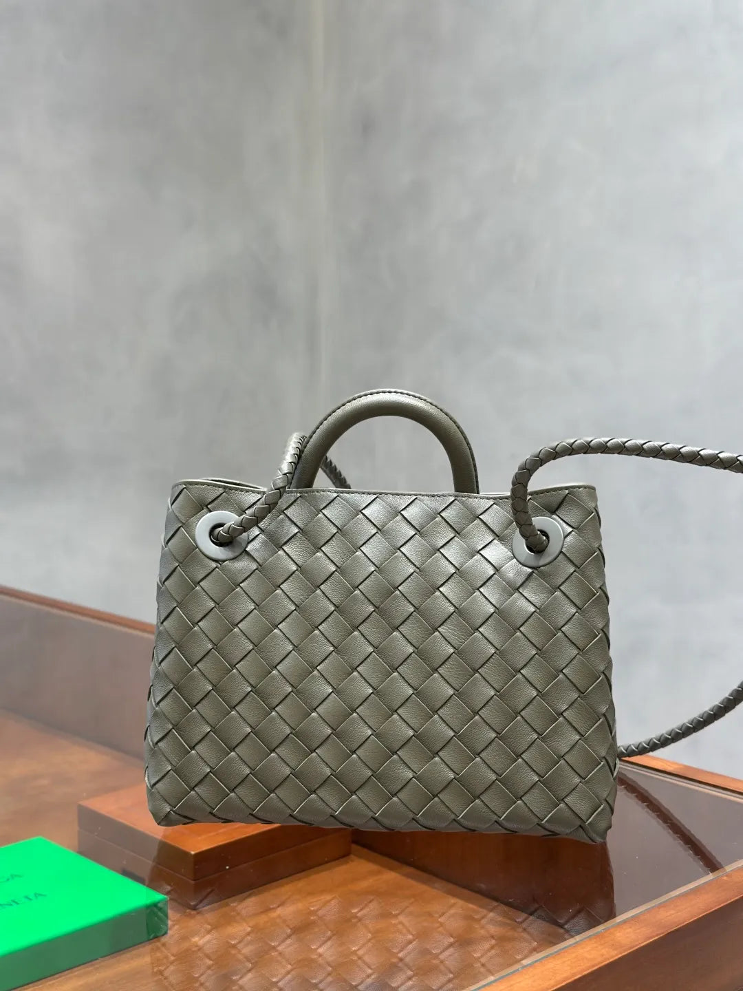 Andiamo Lambskin 9.8 in Handbag 766014
