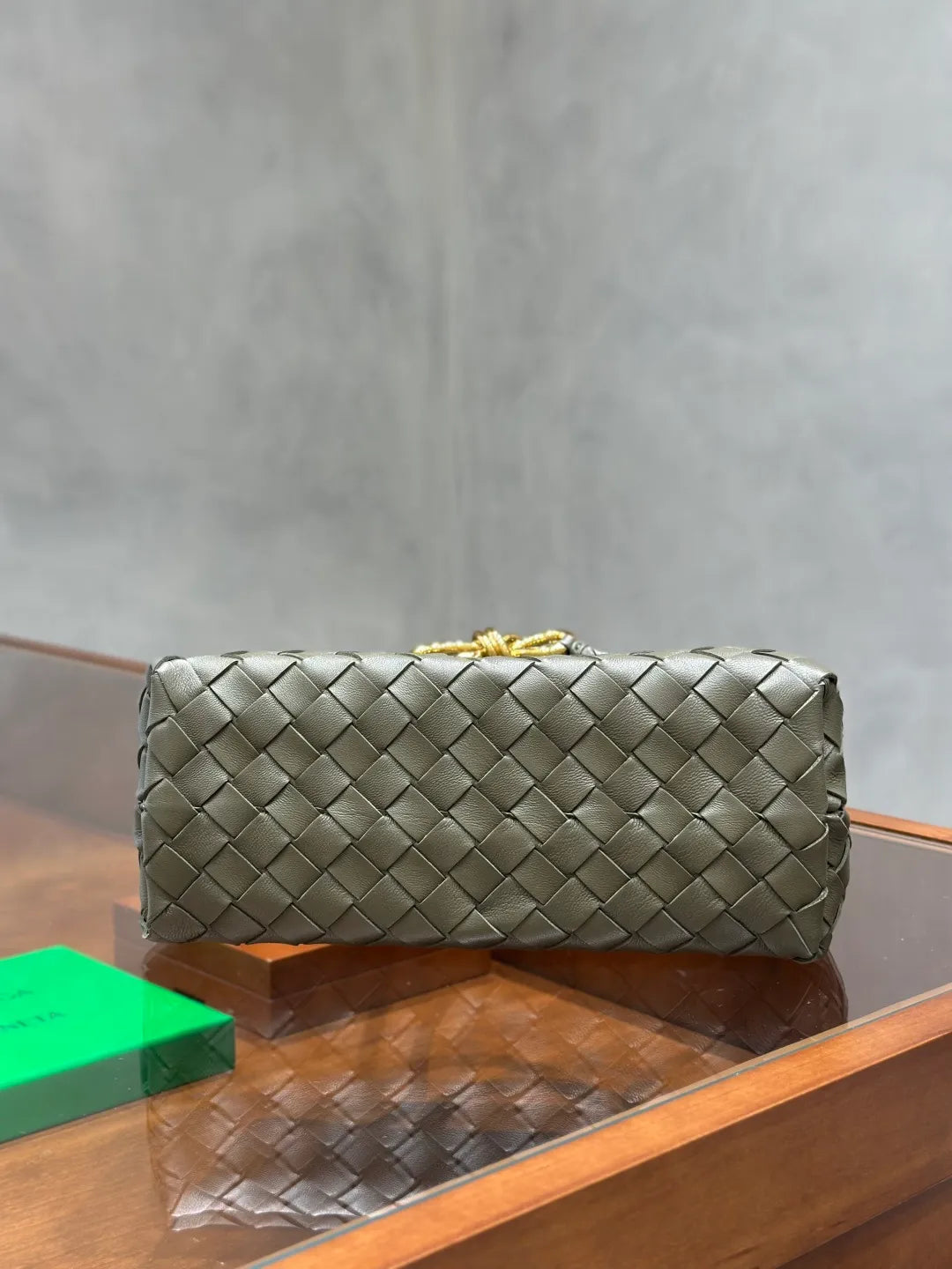 Andiamo Lambskin 9.8 in Handbag 766014