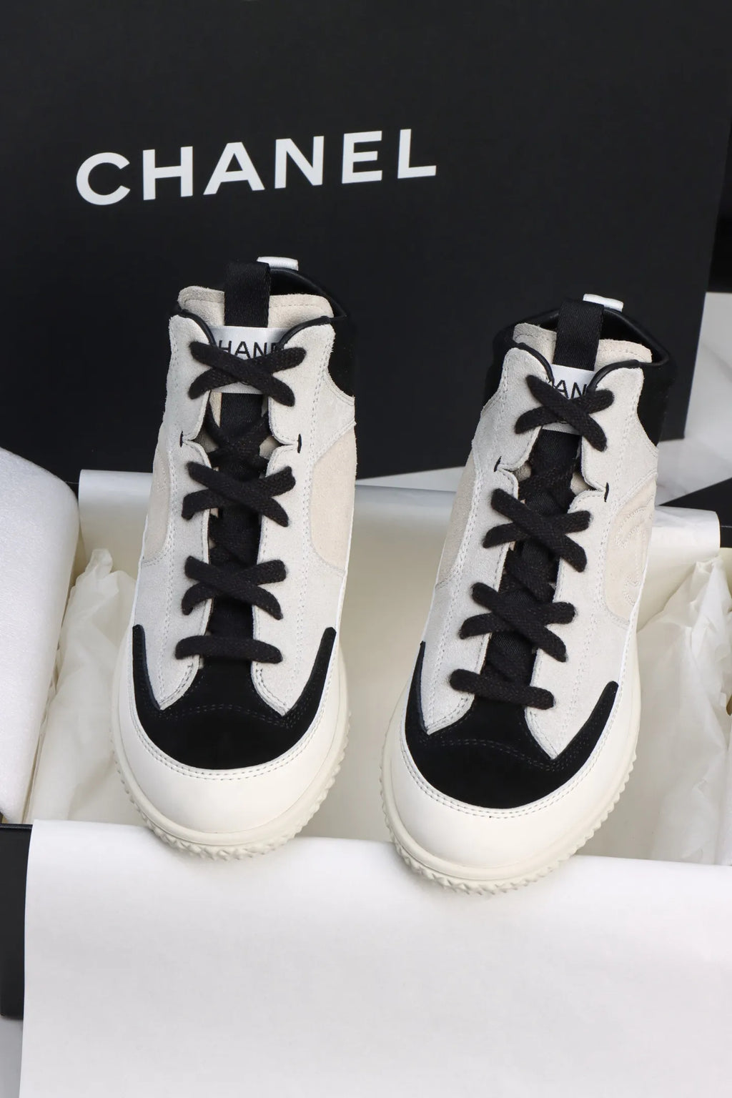 BEON 25D High-Top Panda Sneakers 485974