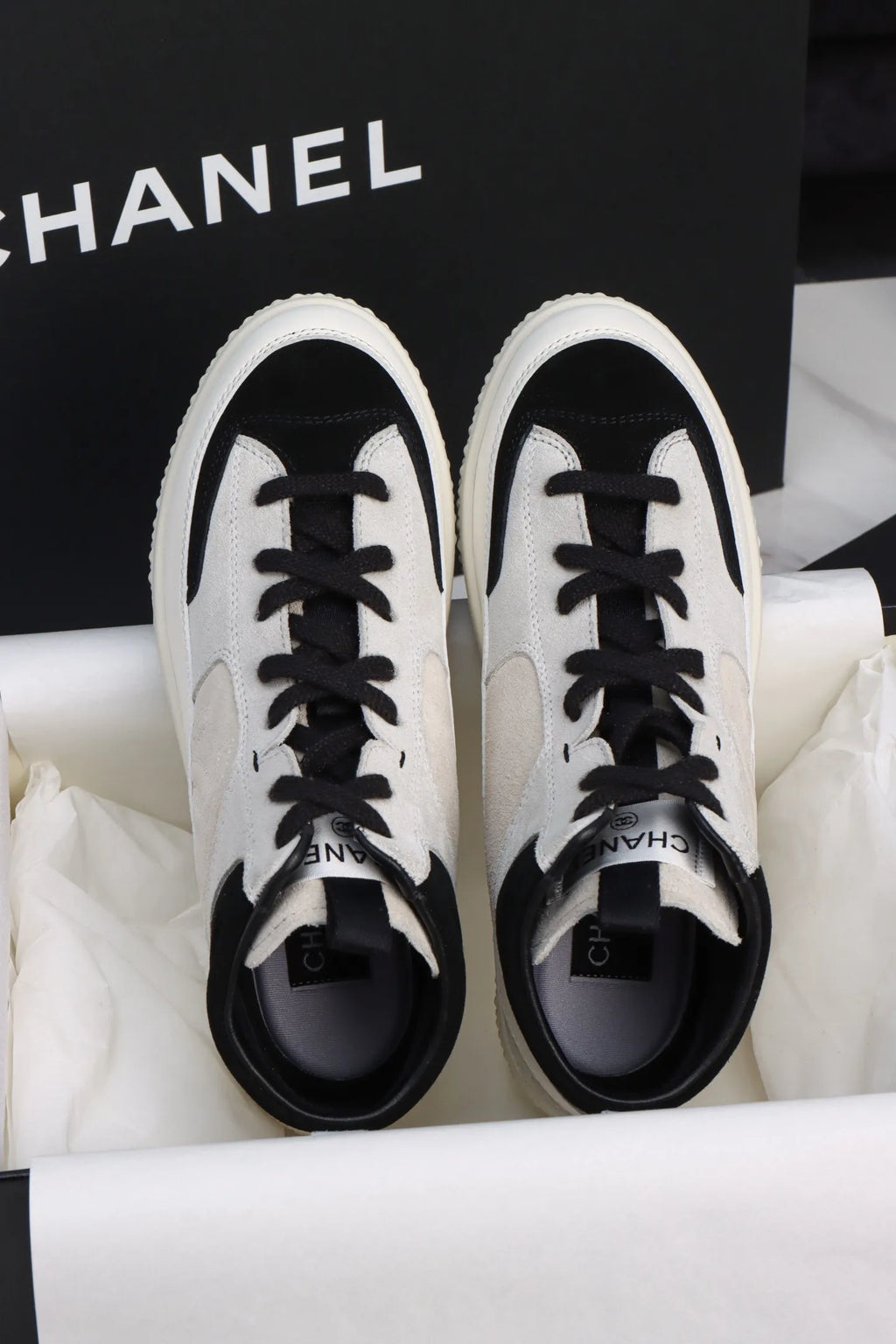 BEON 25D High-Top Panda Sneakers 485974