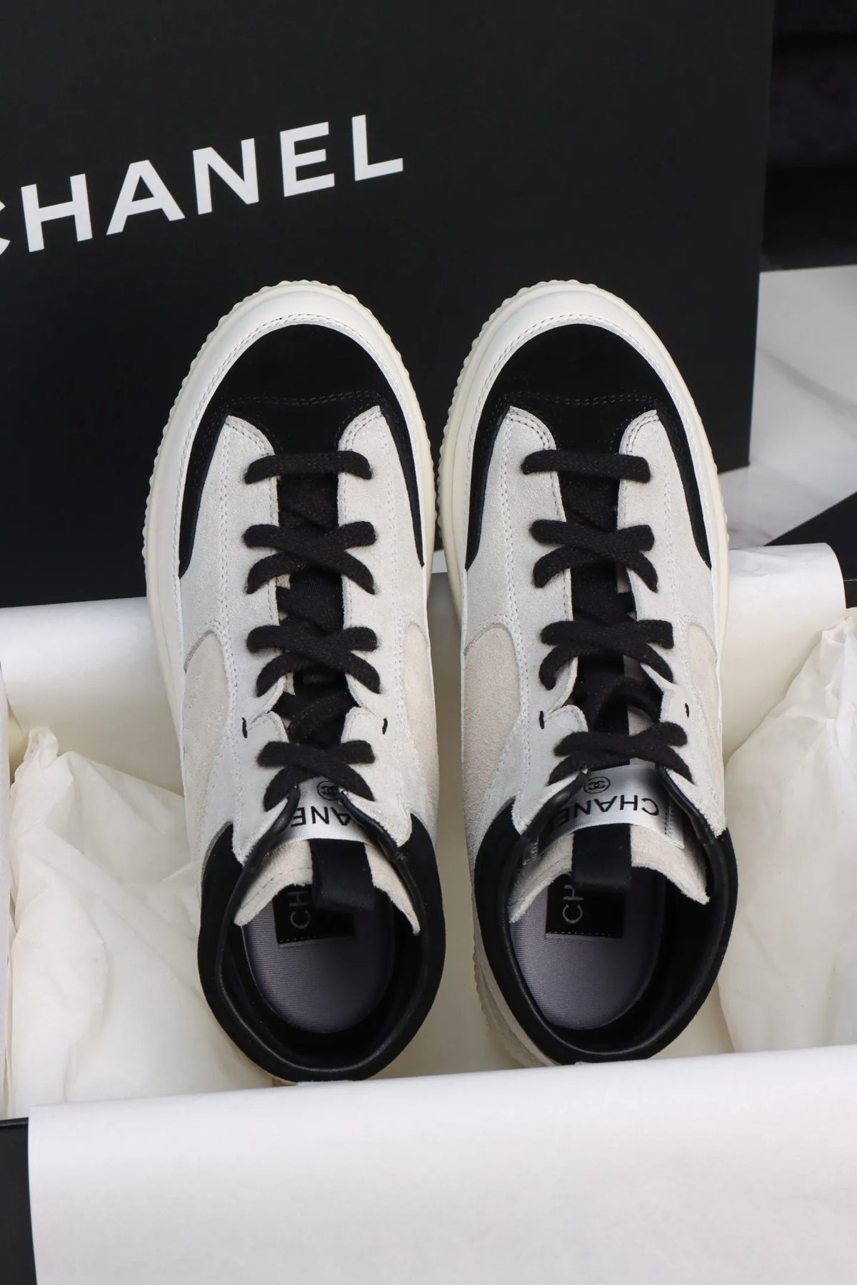 BEON 25D High-Top Panda Sneakers 485974
