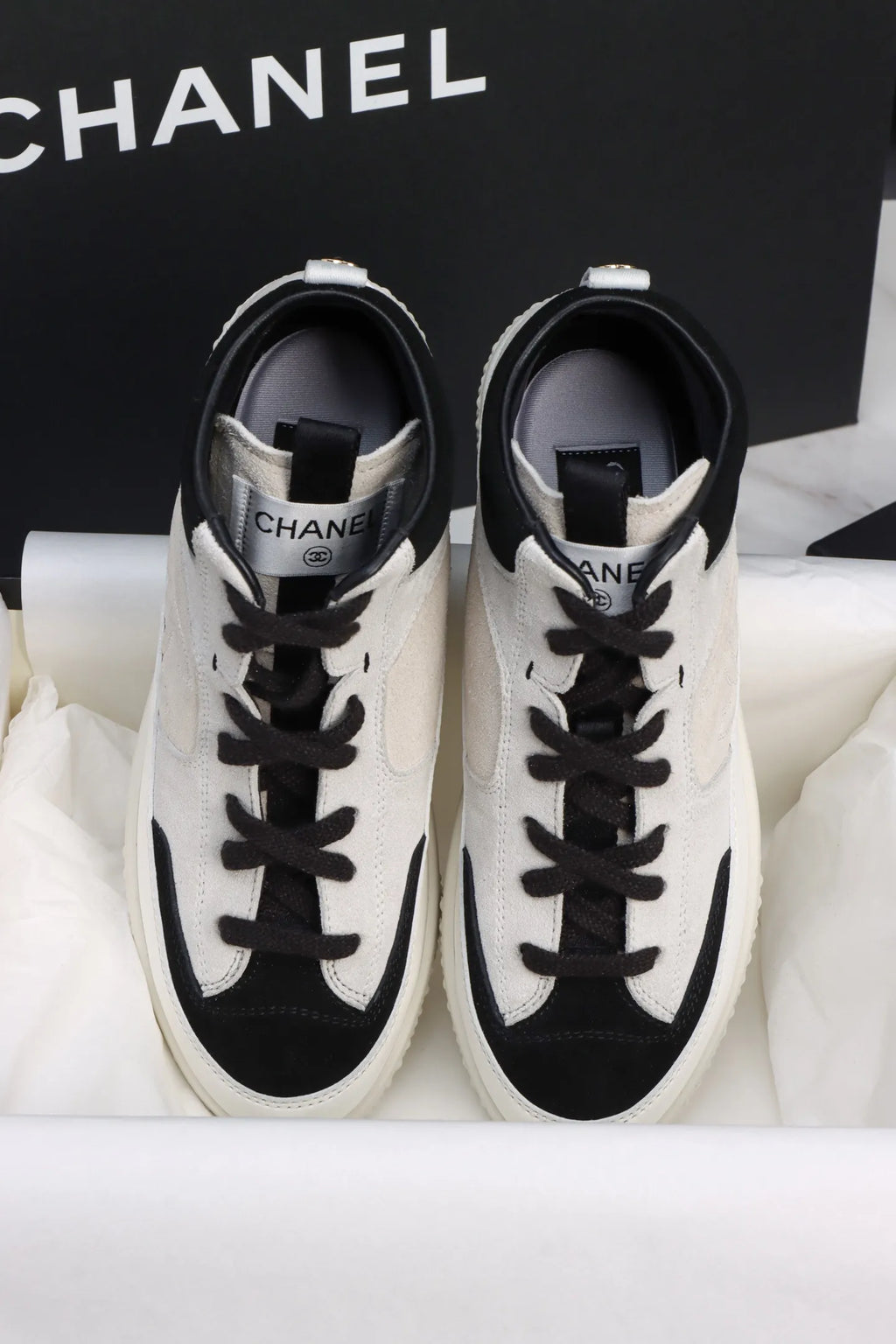 BEON 25D High-Top Panda Sneakers 485974