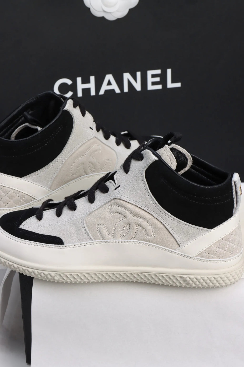 BEON 25D High-Top Panda Sneakers 485974