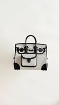 Birkin 25 Cargo Canvas 9.8 in Handbag 805220