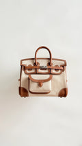 Birkin 25 Cargo Canvas 9.8 in Handbag 805225