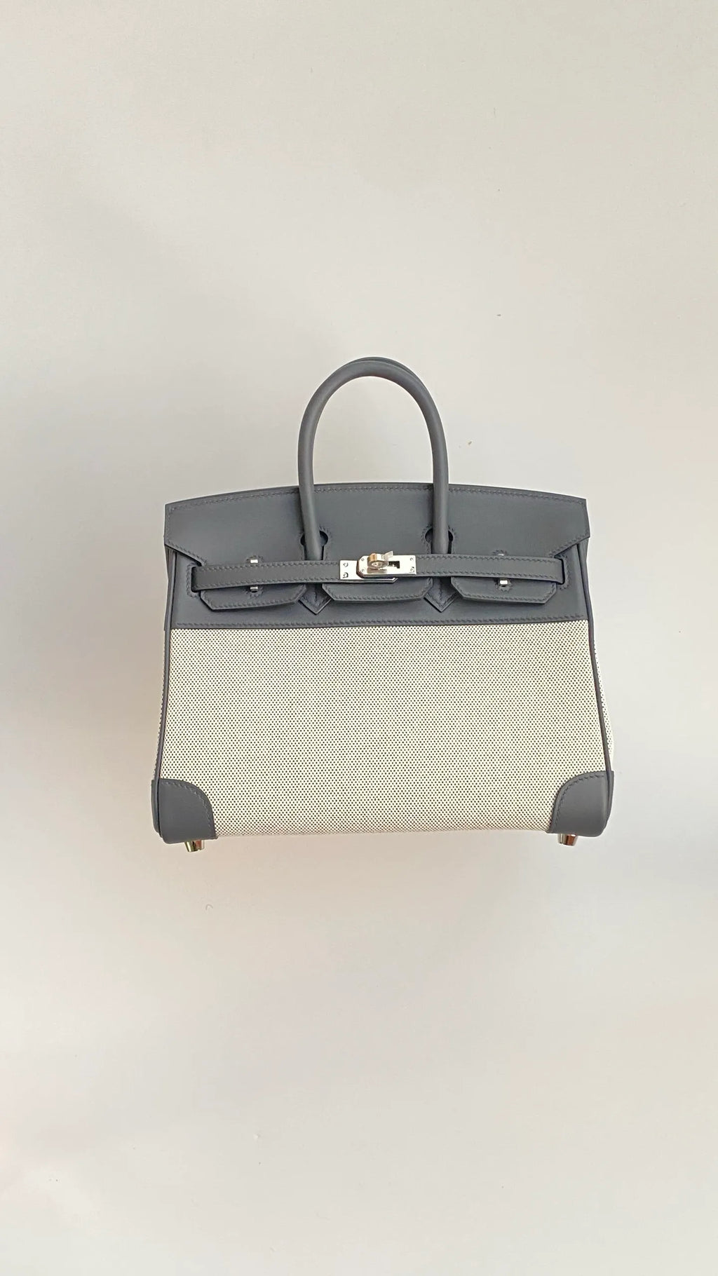 Birkin Swift Calfskin Linen 9.8 in Handbag 805211