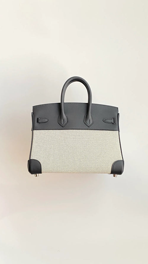 Birkin Swift Calfskin Linen 9.8 in Handbag 805211
