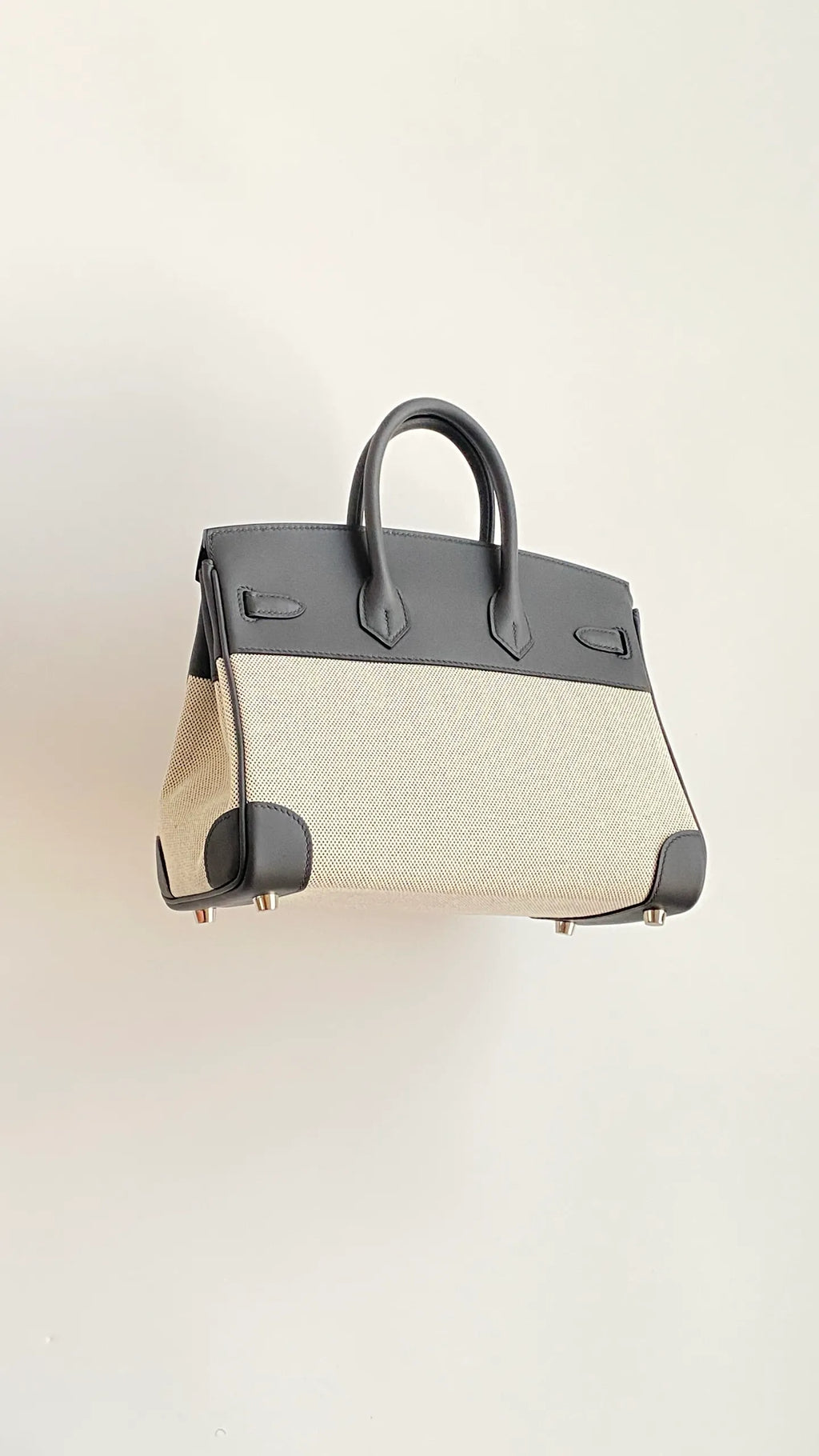 Birkin Swift Calfskin Linen 9.8 in Handbag 805211