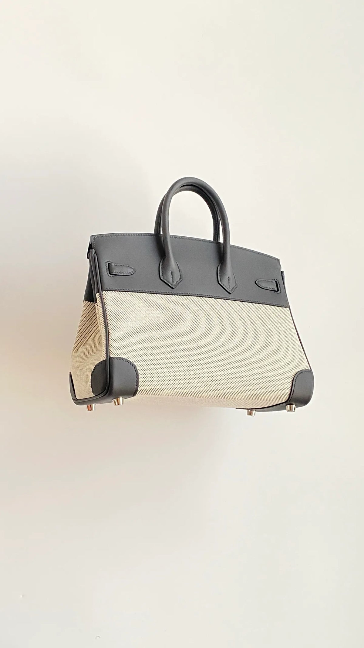 Birkin Swift Calfskin Linen 9.8 in Handbag 805211