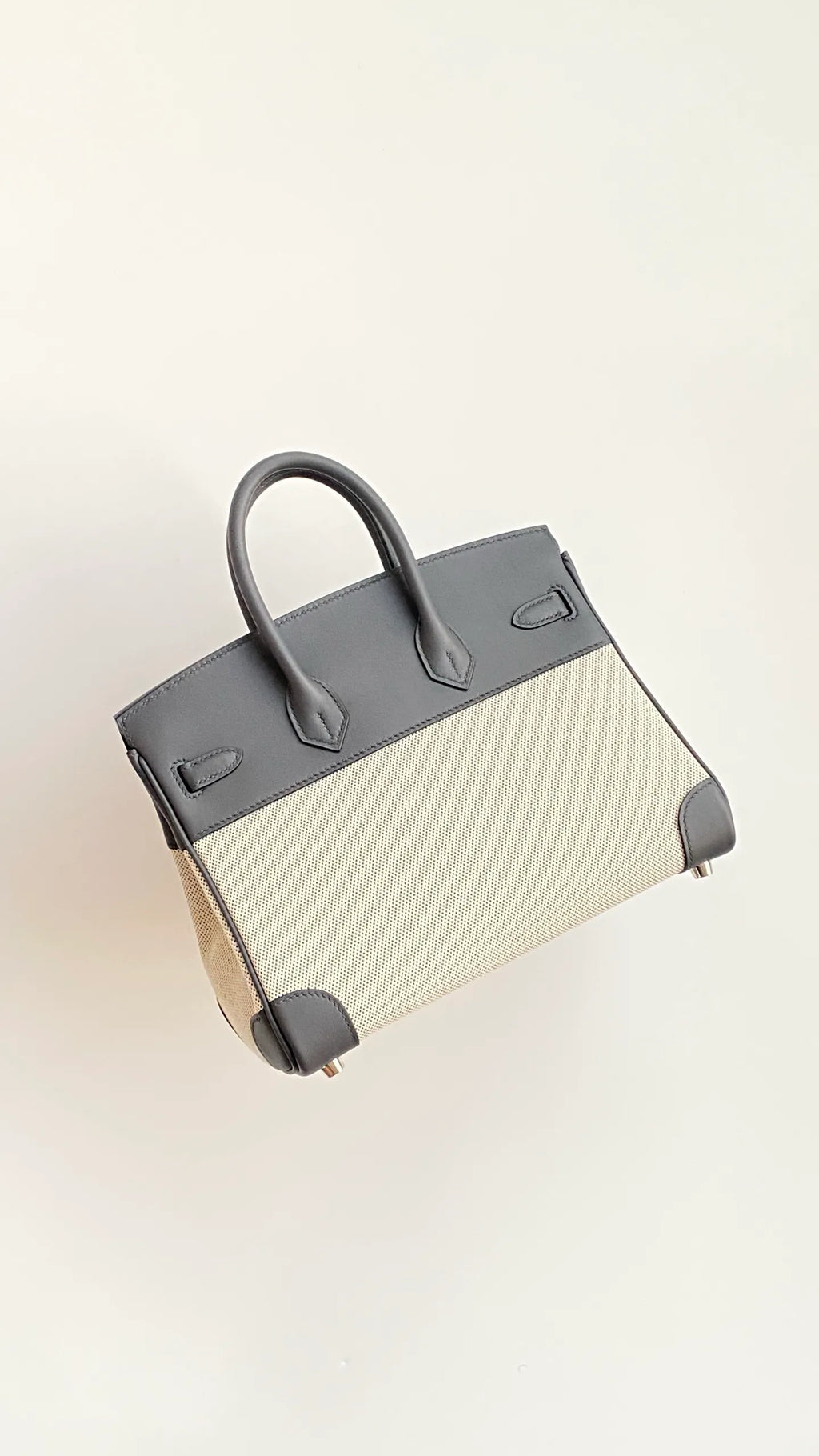 Birkin Swift Calfskin Linen 9.8 in Handbag 805211
