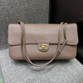 Blazy Maxi Flap Leather Shoulder Bag