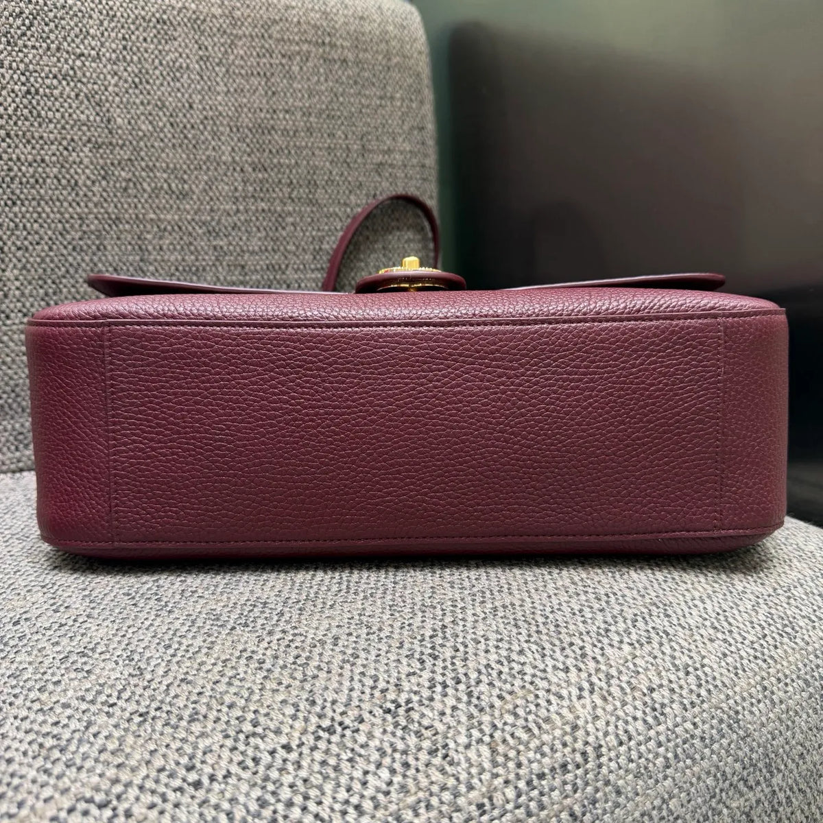 Blazy Maxi Flap Leather Shoulder Bag