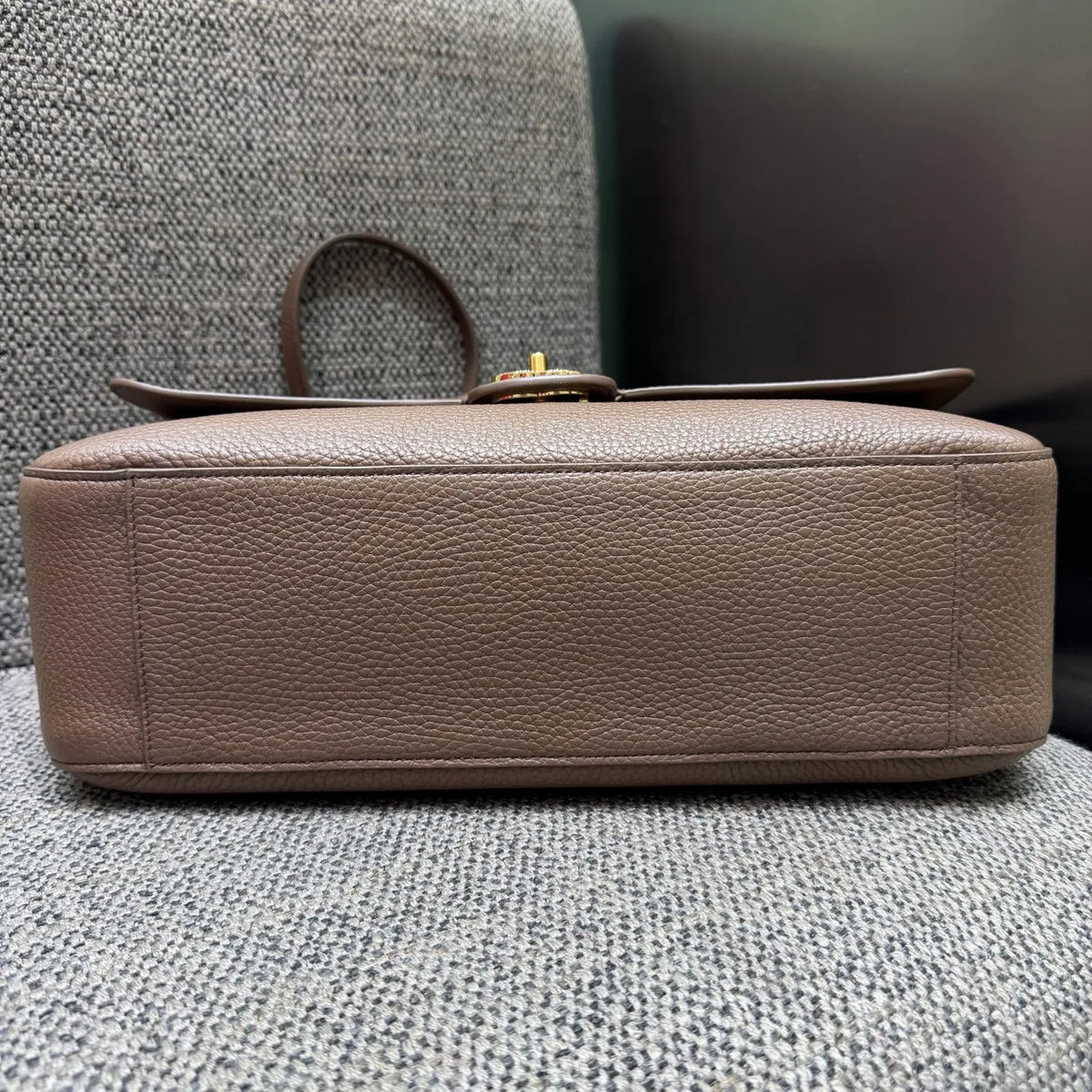 Blazy Maxi Flap Leather Shoulder Bag