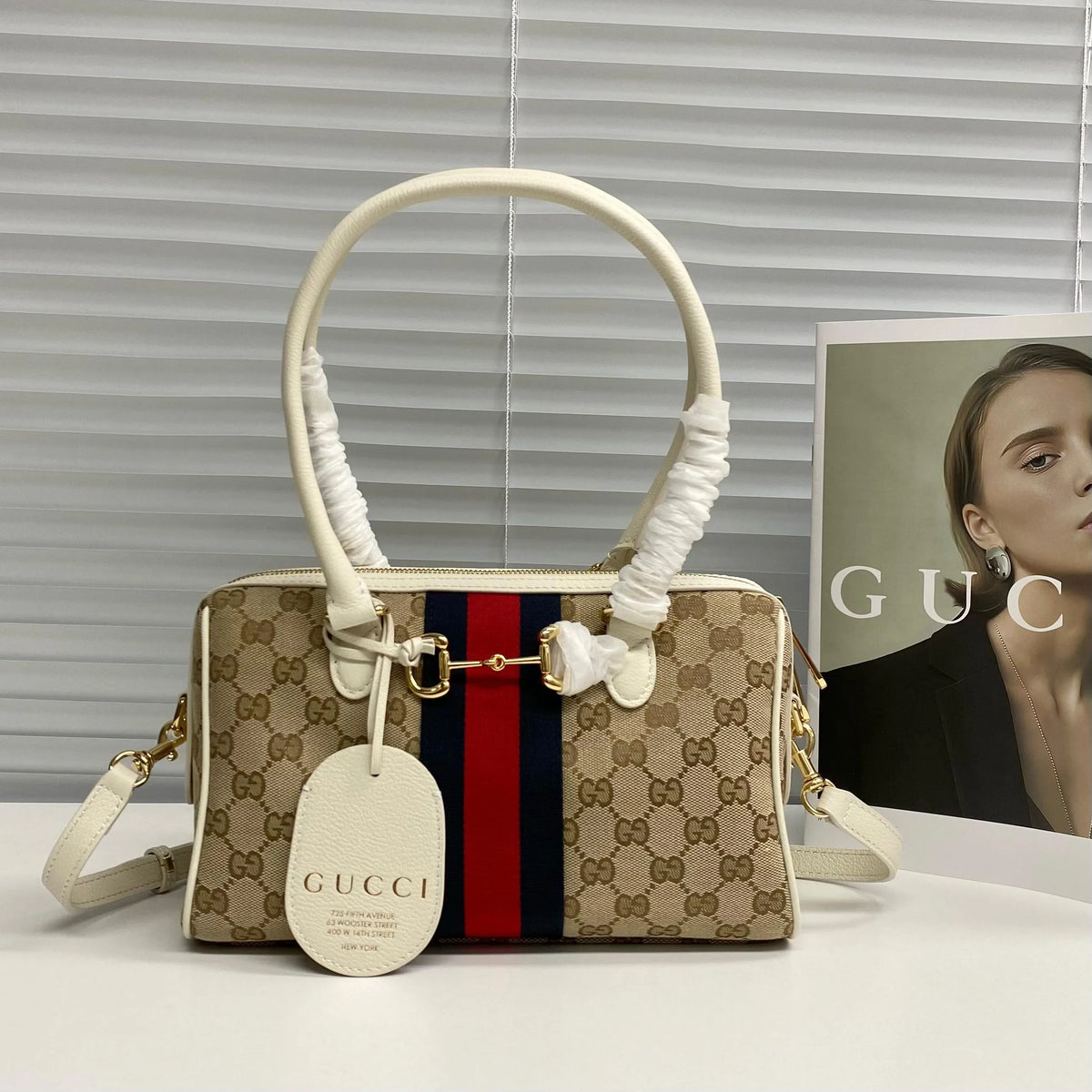 Borsetto GG Canvas 11.0 in Handbag 866732