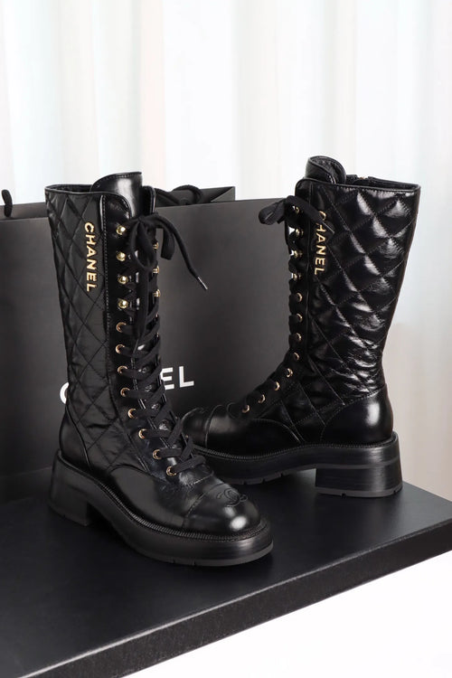 BOYS 24K Diamond Pattern Martin Boots 858576