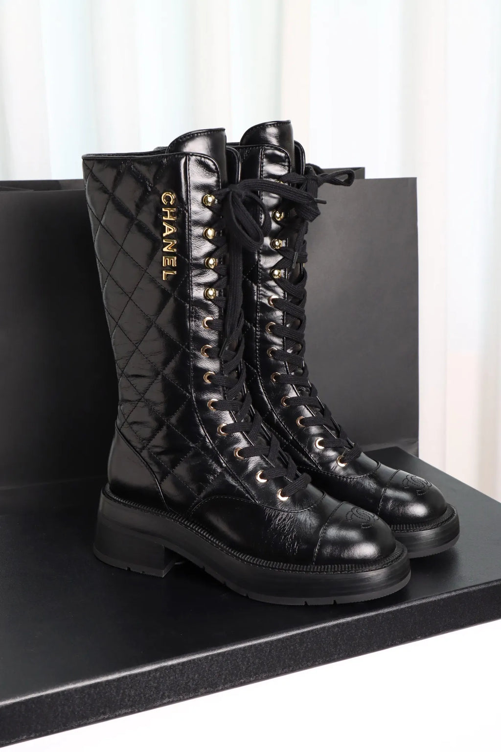 BOYS 24K Diamond Pattern Martin Boots 858576