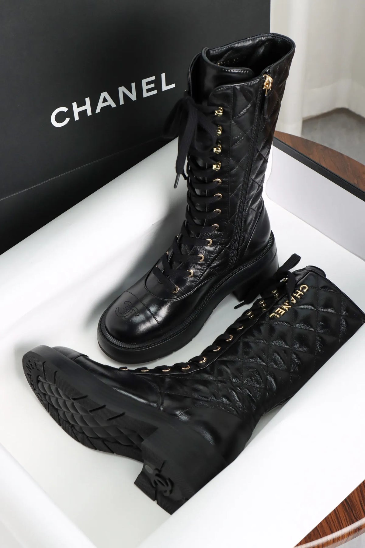 BOYS 24K Diamond Pattern Martin Boots 858576