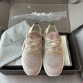 Brunello Cucinelli Women's Fabric and Calfskin Sneakers