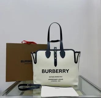 Burberry The Belt Bag Cotton Canvas Leather 23050250700