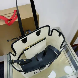 Burberry The Belt Bag Cotton Canvas Leather 23050250700