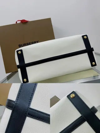 Burberry The Belt Bag Cotton Canvas Leather 23050250700