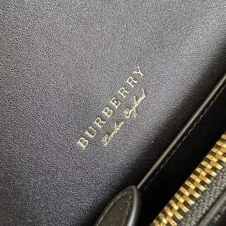 Burberry The Buckle Bag House Check Leather 235402050700