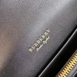 Burberry The Buckle Small Handbag Leather House Check 460160