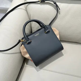Burberry Vintage Check Canvas Leather Crossbody Handbag 23502050730